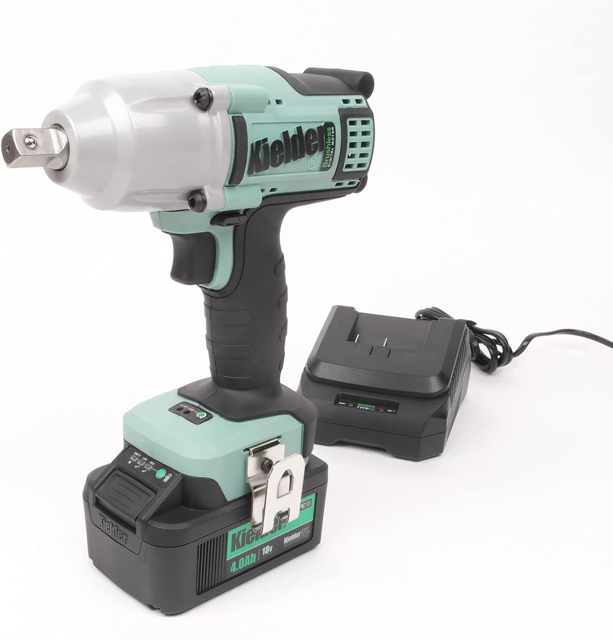 Kielder KWT-012-83 - 18V TYPE18 Brushless Cordless 1/2" Mid Torque Impact Wrench, 1 x 4.0Ah TYPE18 Li-ion Battery and Charger