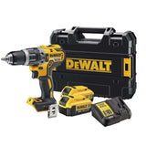 DeWalt DCD796M2 18V XR Brushless Compact Combi Drill with 2 x 4Ah Lithium-Ion Batteries