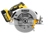 DeWalt DCS570P2-GB - 18V XR Brushless 184mm Circular Saw with 2 x 5.0Ah Batteries