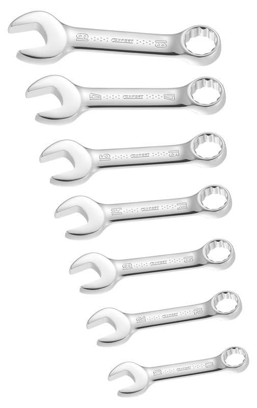 Expert by Facom E110304 - 7 Piece Stubby Combination Spanner Set