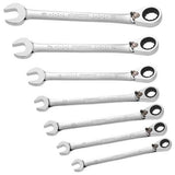 Expert by Facom 7 PC Ratcheting Spanner Wrenches Set E117375B