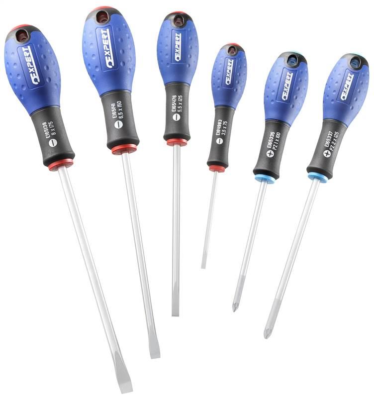 Expert by Facom 6 Screwdrivers Set -Slotted / PZ E160903B