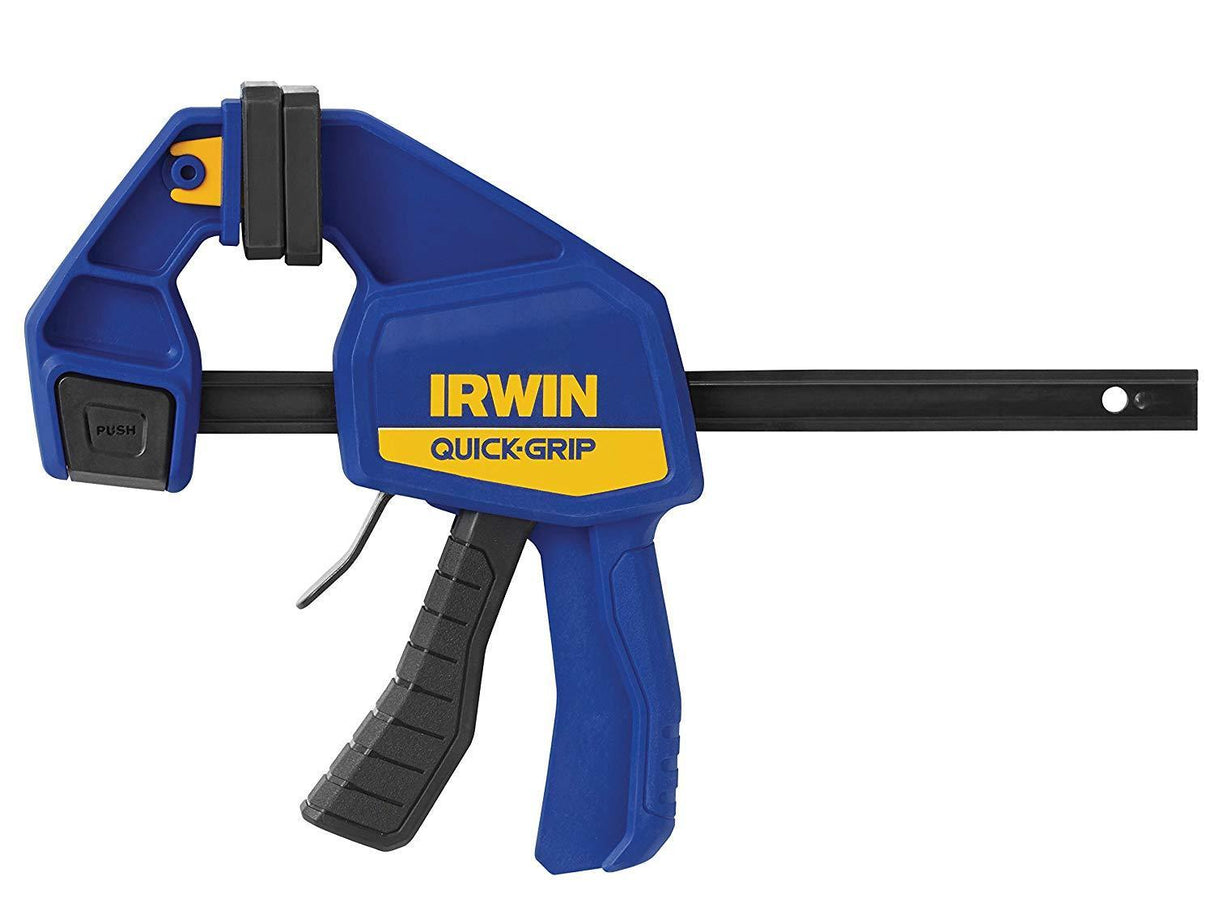 Irwin T512QCEL7 - Medium Duty One-Handed Bar Clamp / Spreader 300mm (1 Pack)