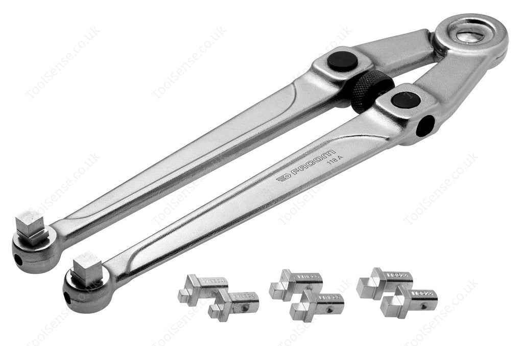 Facom 118A Wrench For Nuts  With TOP SLOTS