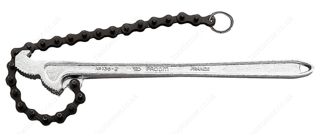 Facom 136A.2 Chain Wrench. 60-114mm Capacity. Grips In BOTH DIRECTIONS