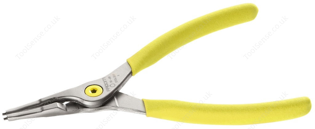Facom 177A.18F Fluorescent ToolS Straight Tip Expansion (External) Circlip Pliers