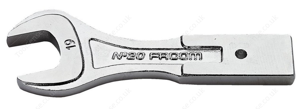 Facom 20.12 20 X 7 Torque Fitting - Open End Wrench - 12mm