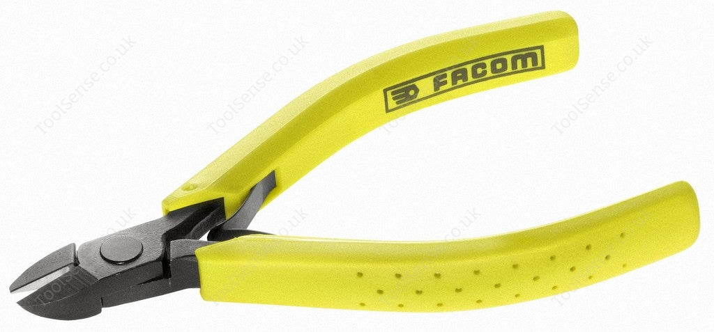 Facom 405.10MTF Fluorescent ToolS MICRO-Tech STOCKY BULLET-Nose Cutting Pliers-Axial Cut