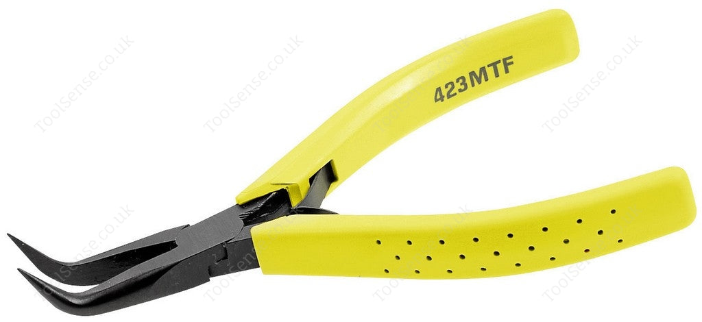 Facom 423.MTF Fluorescent ToolS MICRO-Tech HALF Round RIDGED Nose Pliers