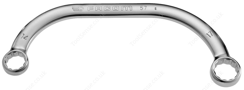 Facom 57.14X17 Half-MOON CRESCENT Ring Wrench