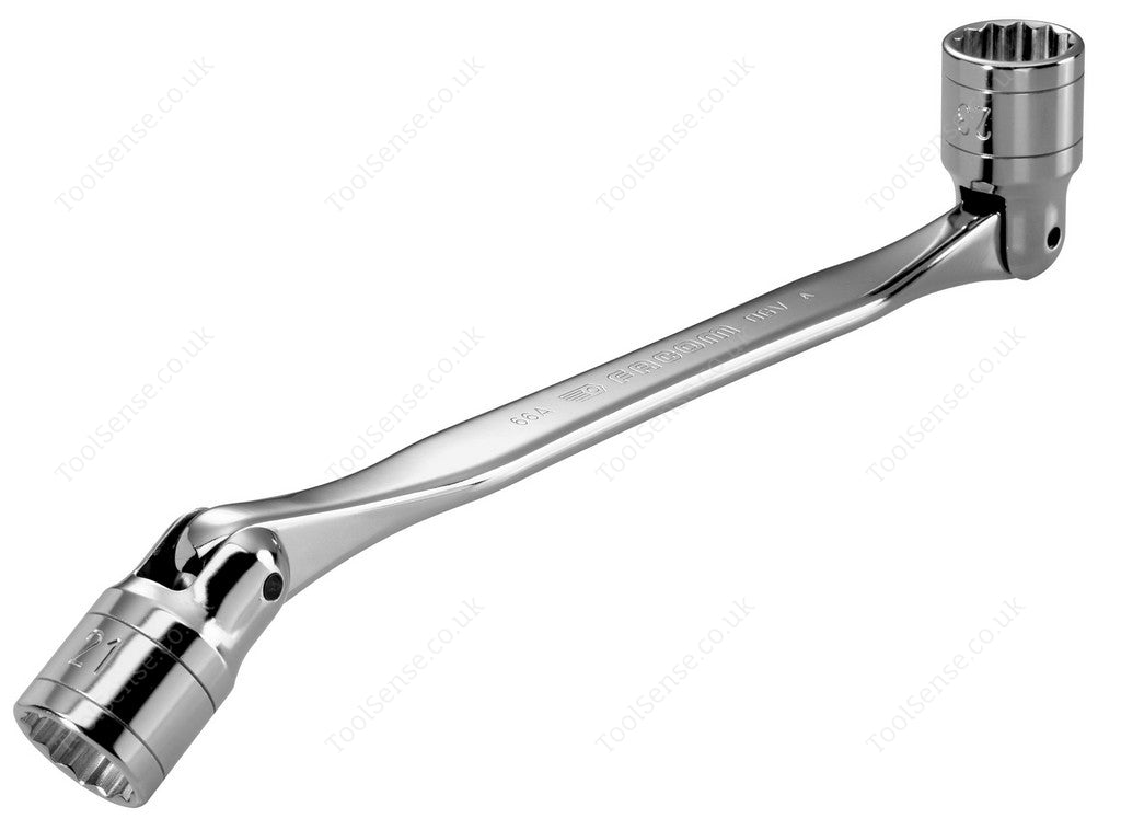 Facom 66A.10X13 10 X 13mm Hinged Socket Wrench. 12 Point