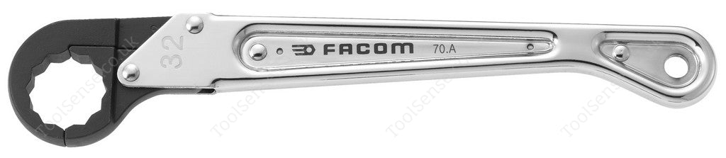 Facom 70A.30 Ratchet FLARE Nut Wrench - 30mm
