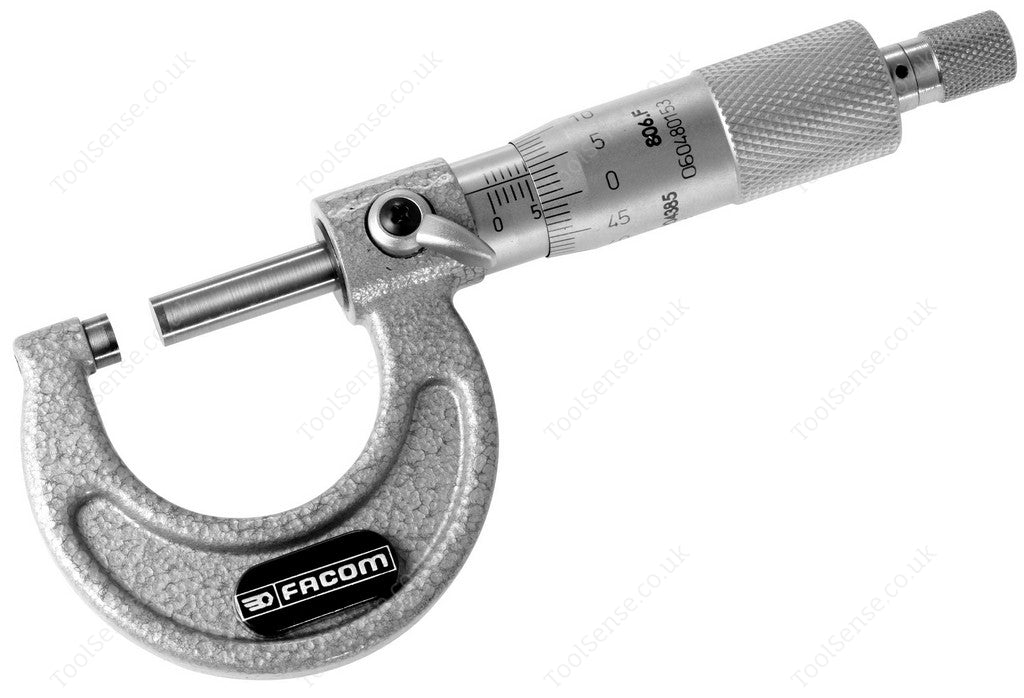 Facom 806.F EXTERIOR FRICTION MICROMETER 1/100TH mm ACCURACY