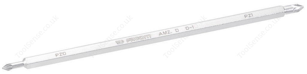 Facom AMZ.D0-1 175mm Reversible Screwdriver Blade - Pozidriv ( POZI / POZIDrive NO. 0 X NO. 1