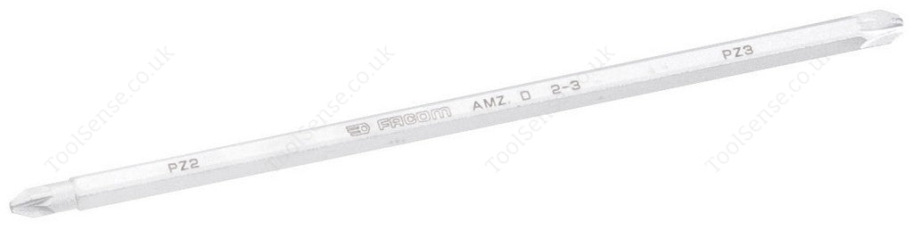 Facom AMZ.D1-2 175mm Reversible Screwdriver Blade - Pozidriv ( POZI / POZIDrive NO. 1 X NO. 2