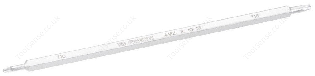 Facom AMZ.X10-15 175mm Reversible Screwdriver Blade - RESISTorx ( Torx T10 X T15