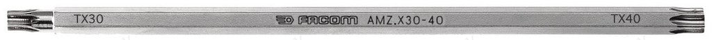 Facom AMZ.XRP10-15 175mm Reversible Screwdriver Blade - Tamperproof RESISTorx ( Torx PLUS TT10 X TT15