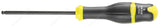 Facom AWSH4X75F Fluorescent ToolS Ball End Hexagonal ( Hex / Hexagon Screwdriver 4 X 75mm