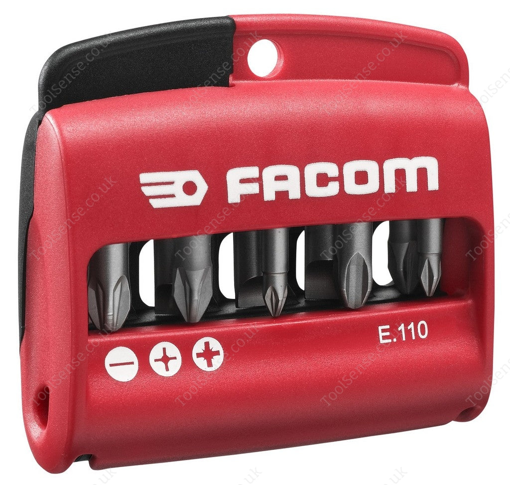 Facom E.110 11 Piece High Performance MIXED Screwdriver Bit Set