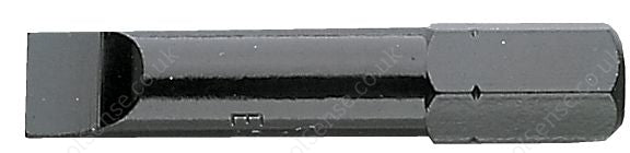 Facom ENS.314 1/2" Drive Series 3 Impact Slotted ( Flat / Flathead  / SLOT Head Screwdriver Bit 2.5mm