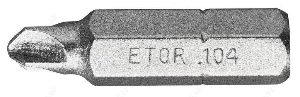Facom ETOR.100 1/4" Drive 25mm Series 1 Screwdriver Bit For TORQ Set Screws 0mm
