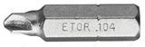 Facom ETOR.100 1/4" Drive 25mm Series 1 Screwdriver Bit For TORQ Set Screws 0mm