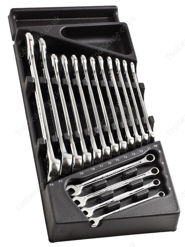 Facom MOD.440-1 440 OGV Combination Spanner Wrench Set In Tool Box Module 6-24mm