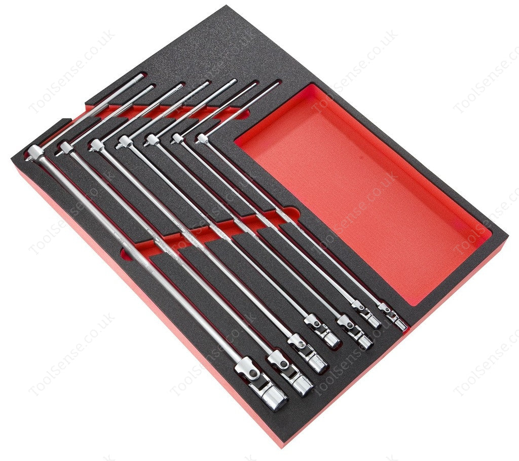 Facom MODM.99B 7 Piece Hinged Socket Wrenches Module Set