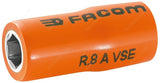 Facom R.10AVSE 1000 V Insulated 1/4" Drive Socket - 10mm