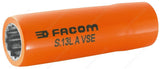 Facom S.16LAVSE 1000 V Insulated 1/2" Drive Long Reach BI - Hexagonal ( Hex / Hexagon Socket - 16mm